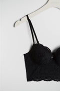 Julie lace bralette - Noir