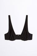 Milly bikini top - Noir