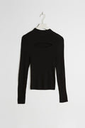 Kim knitted top - Noir