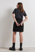 Cassandra quilted skirt - Noir