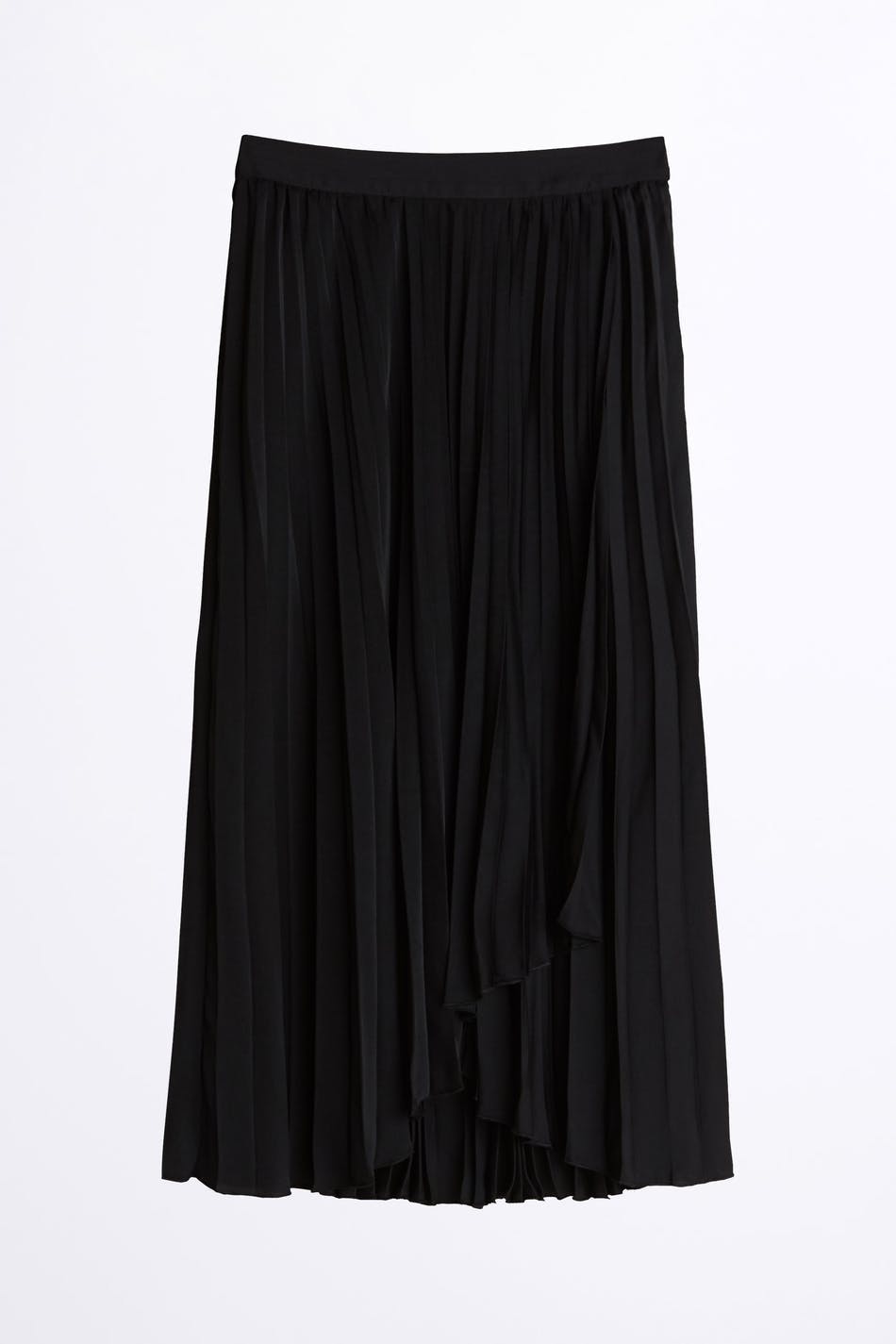 Violet pleated skirt - Noir