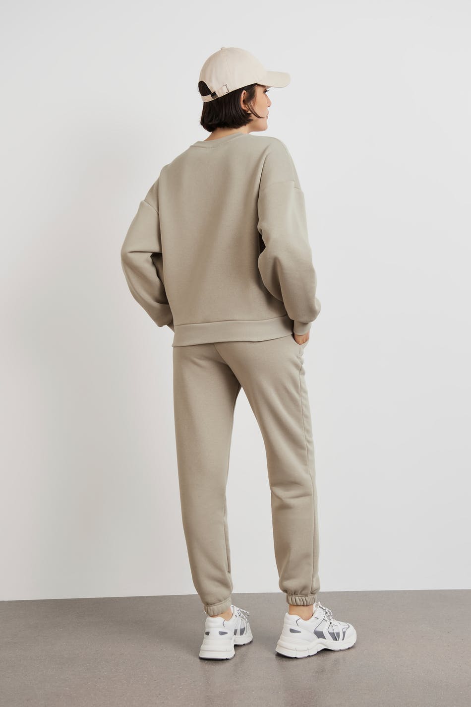 Basic sweatpants - Blanc cassé