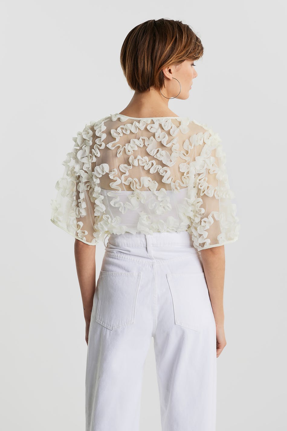 Cecilia top - Egret