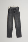 high waist jeans - Blanc cassé