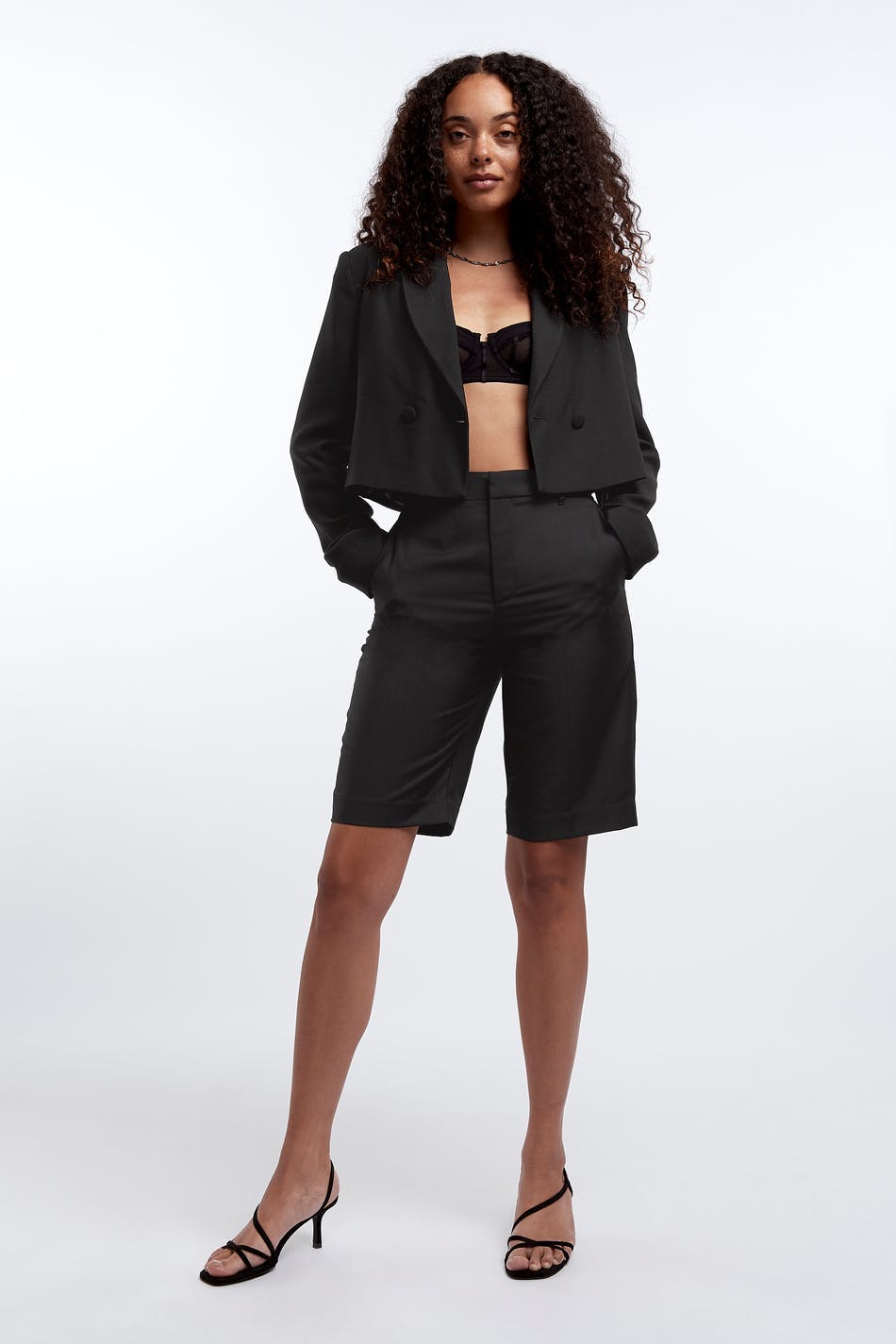 Lisa city shorts - Noir