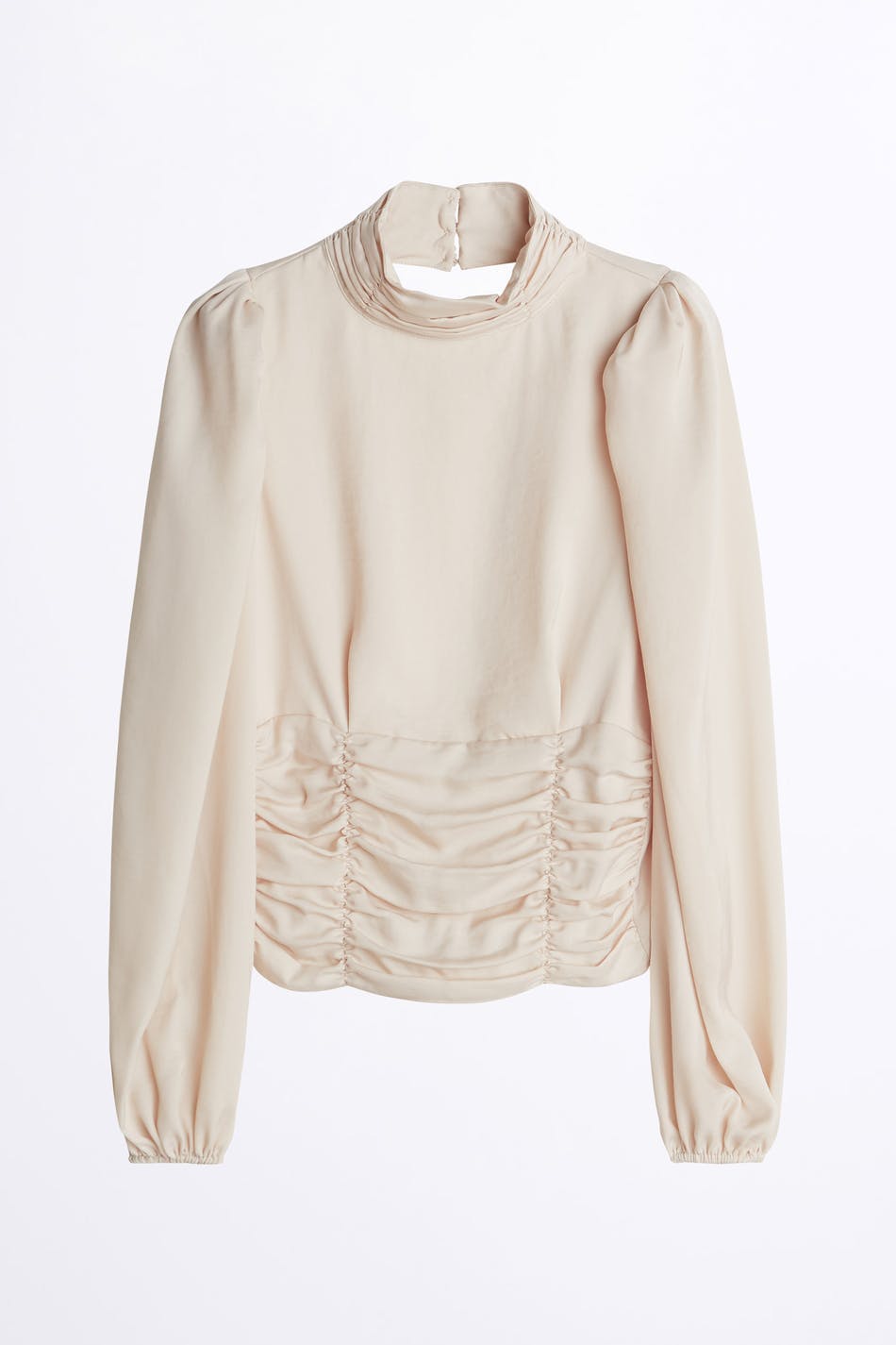Liv open back top - Beige