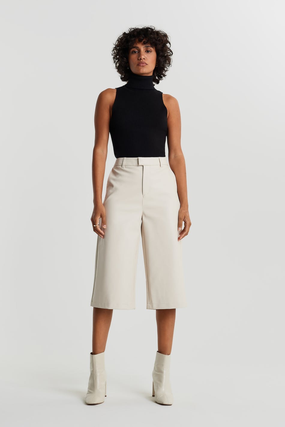 Anne pu culotte trousers - Kitt
