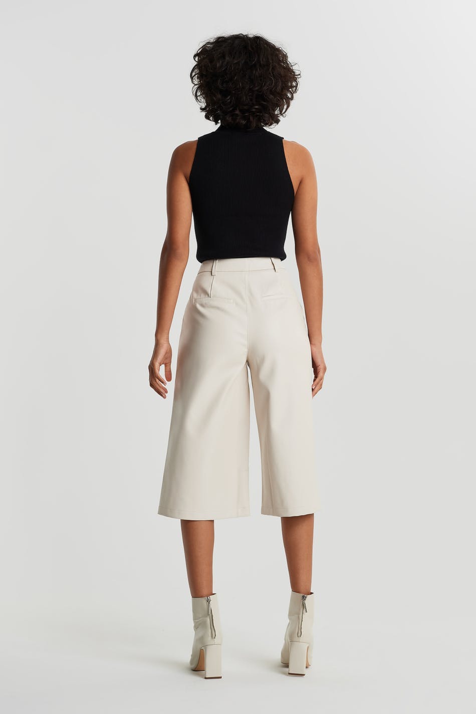 Anne pu culotte trousers - Kitt