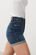 Molly denim shorts - Noir