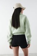 Molly denim shorts - Noir
