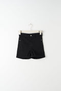 Molly denim shorts - Noir