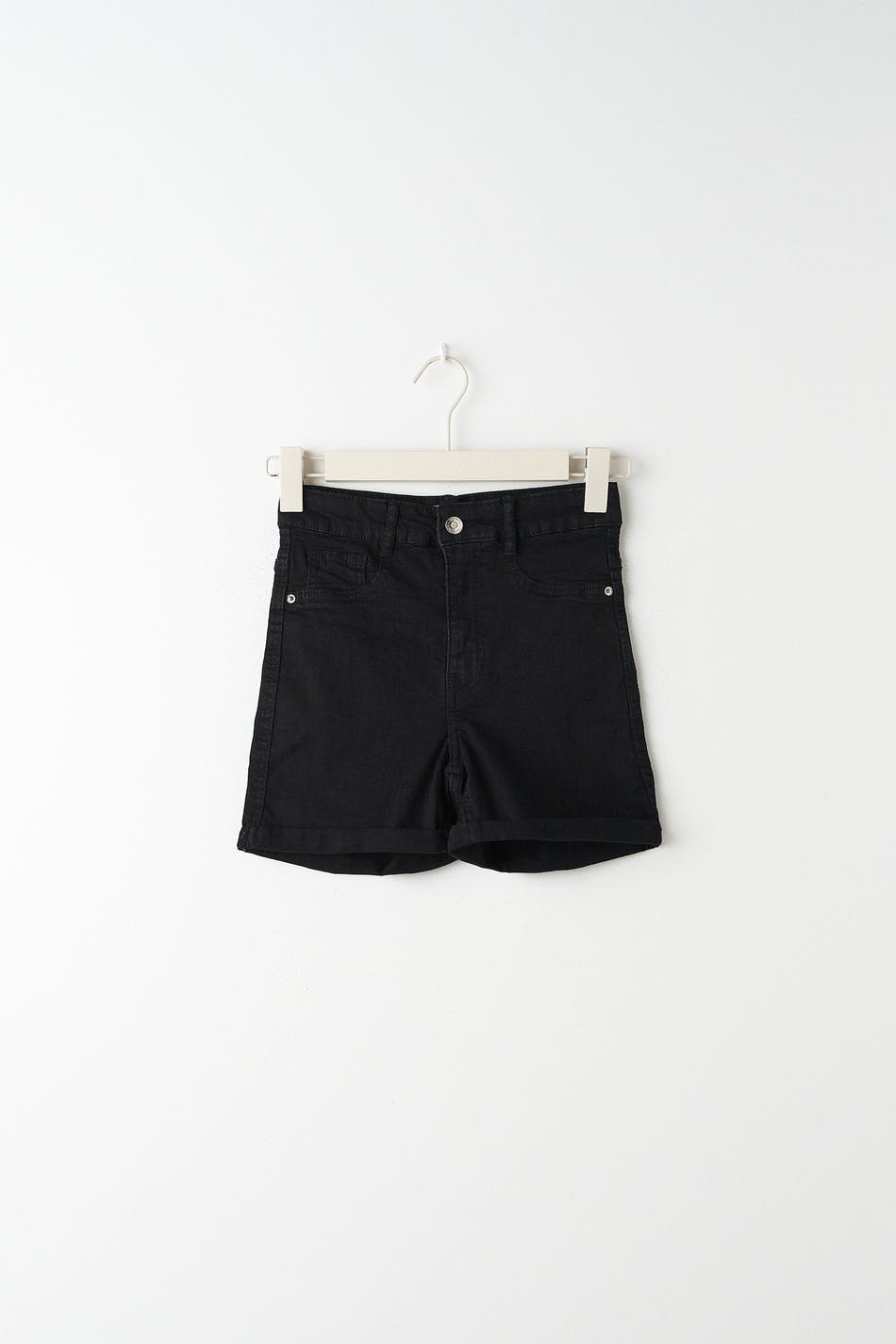 Molly denim shorts - Noir