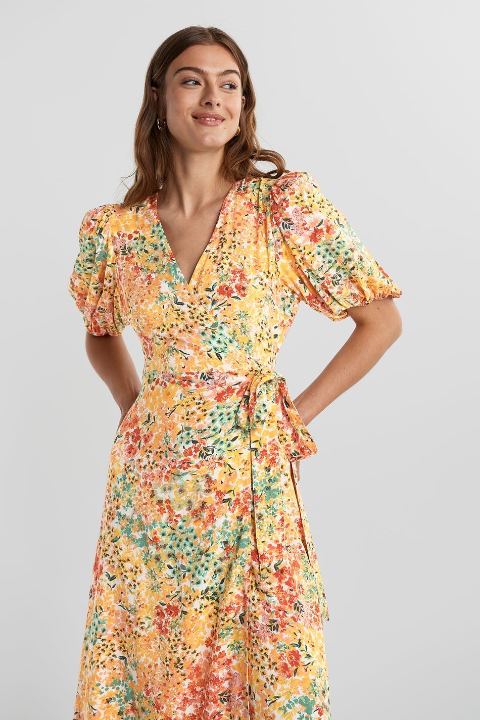 Dita wrap dress - Summerfield
