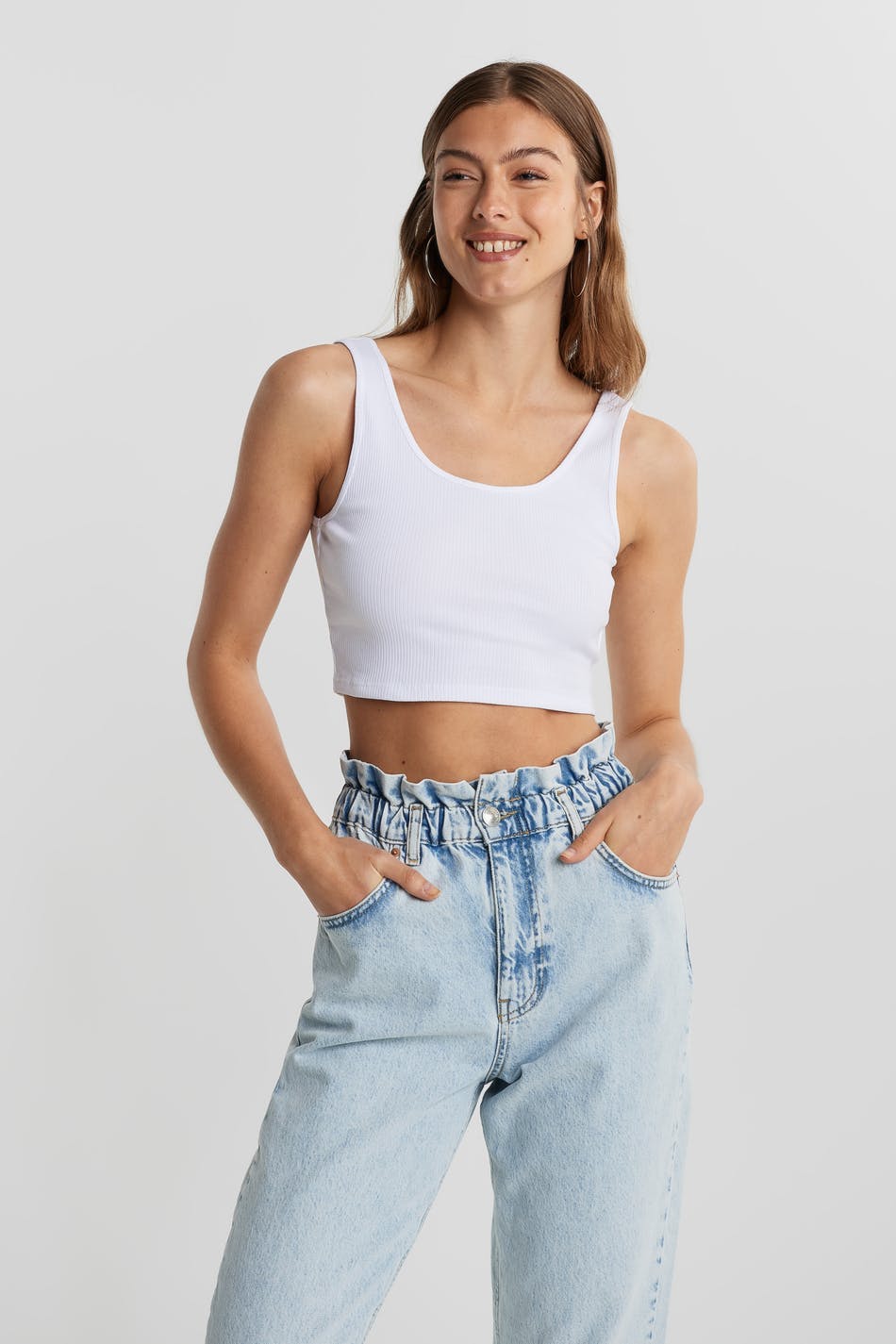 Miranda tank - Blanc