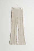 Tara rib trousers - Beige mel