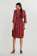 Samara dress - Barn red
