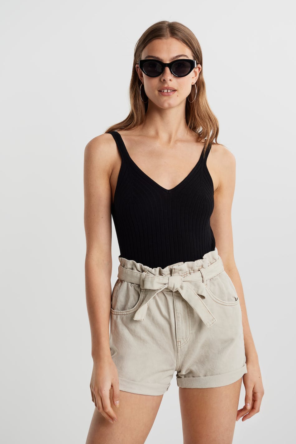 Vera knitted tank - Noir