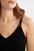 Vera knitted tank - Noir