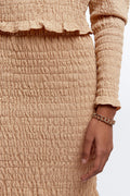 Nathalie smock skirt - Beige