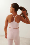 Sporty yoga top - Rose