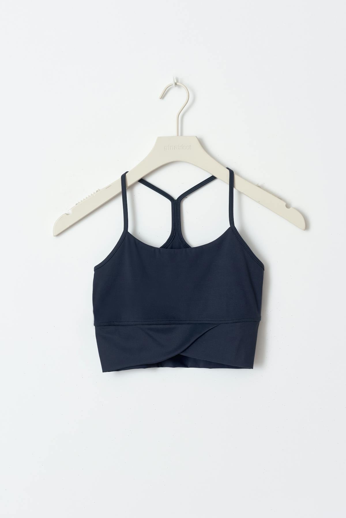 Sporty yoga top - Bleu marine