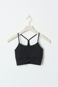 Sporty yoga top - Noir