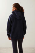 y oversized hoodie - Bleu marine