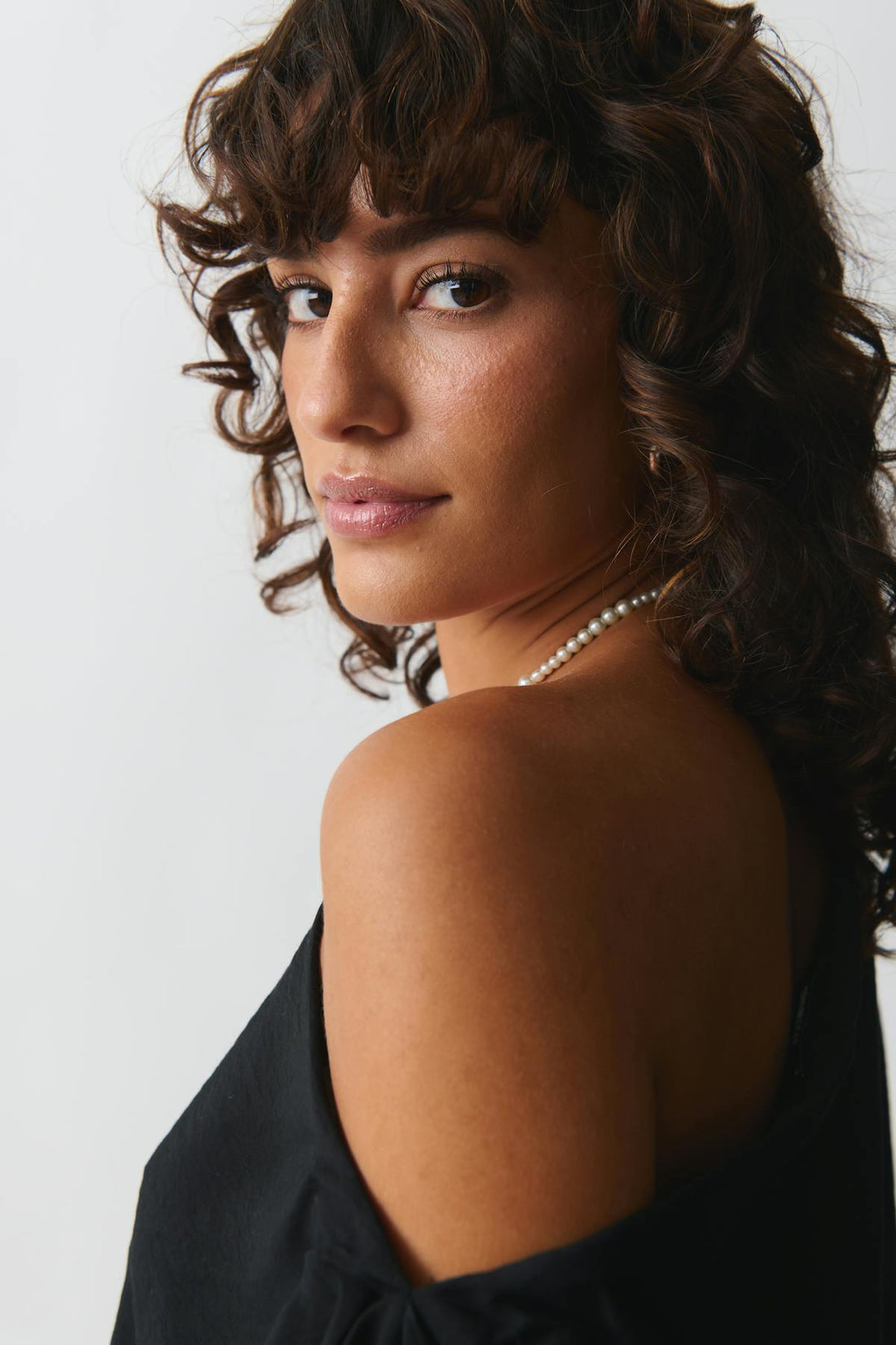 Draped top - Noir
