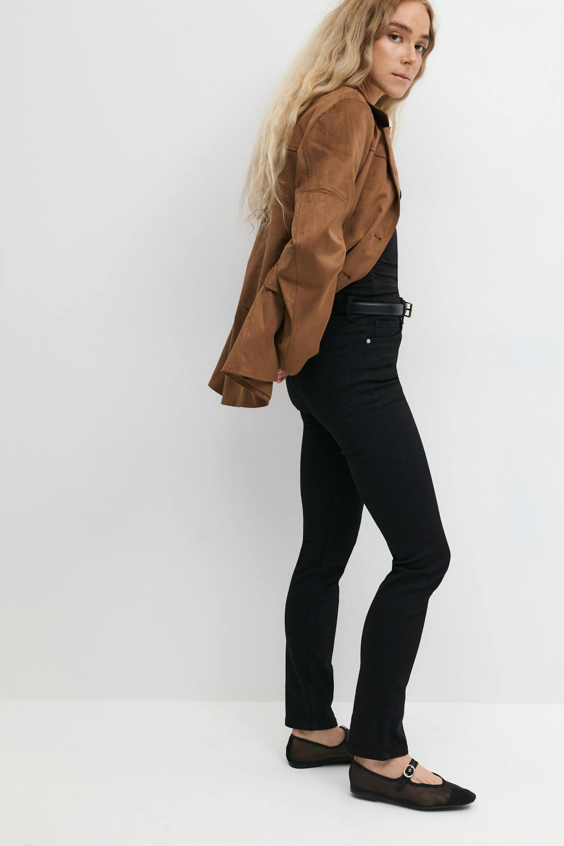 Molly straight jeans - Noir