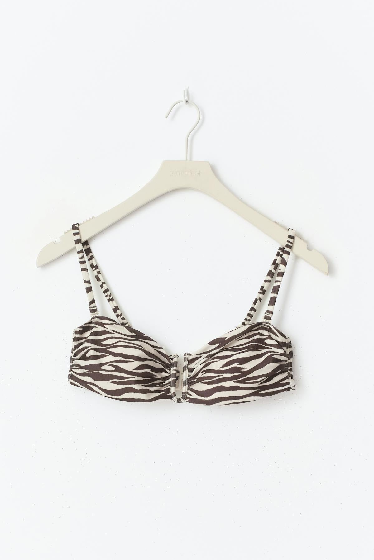 Bikini bandeau - Zebra