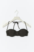 Bikini wire bra - Marron