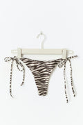 Bikini triangle thong - Zebra