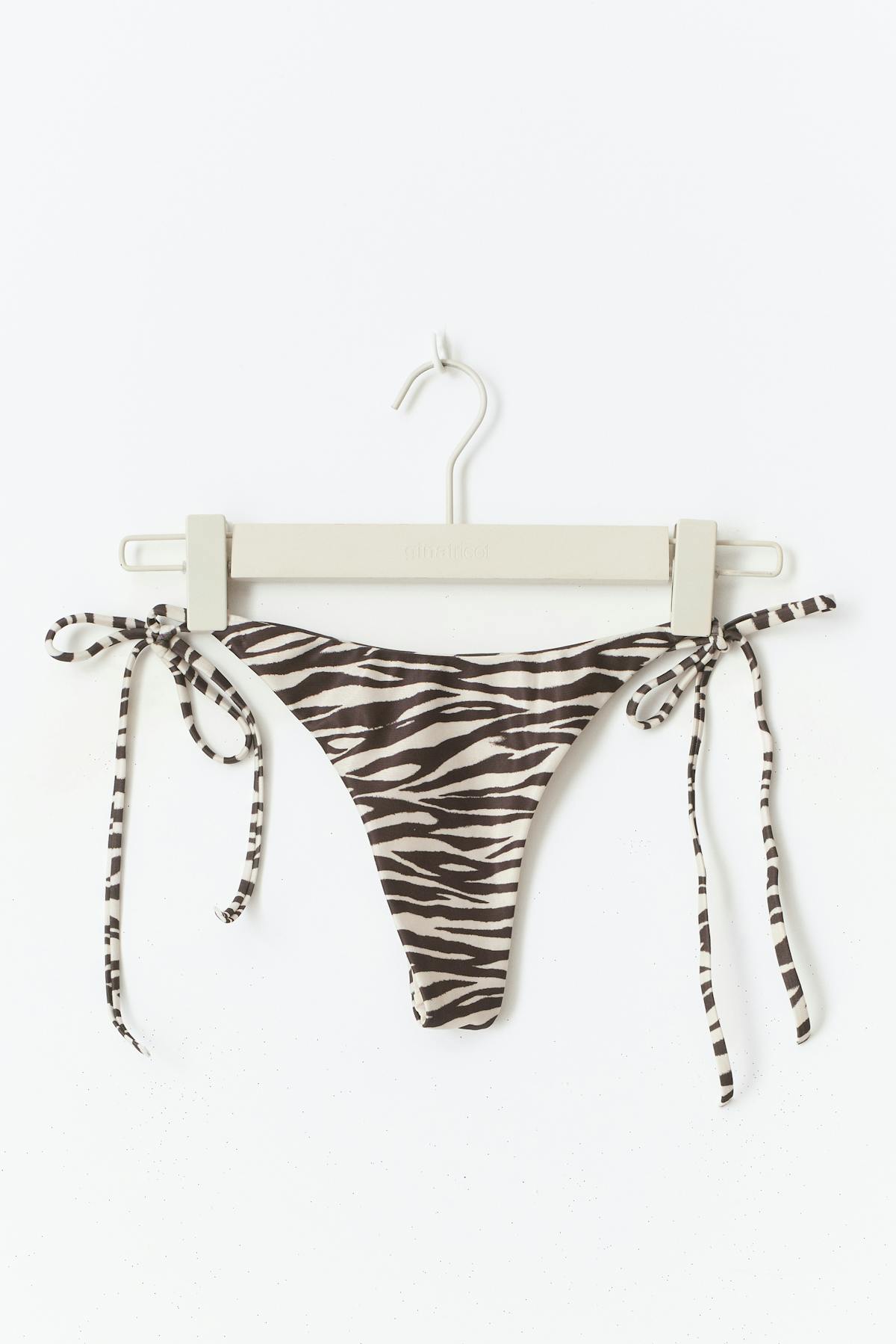 Bikini triangle thong - Zebra