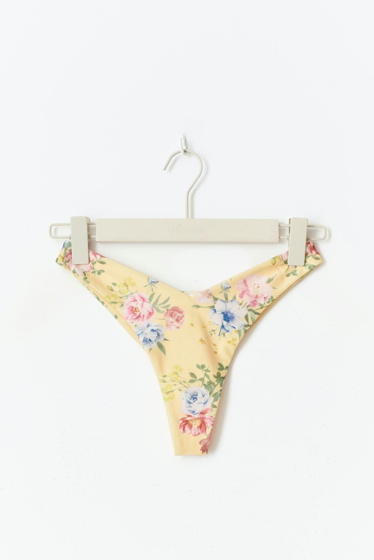 Bikini brazilian - Yellow flower