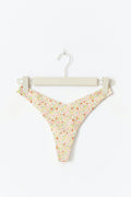 High bikini thong - Noir