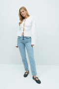Slim straight jeans - Offblack