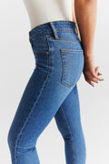 Slim straight jeans - Bleu foncé