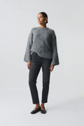 Slim straight jeans - Bleu foncé