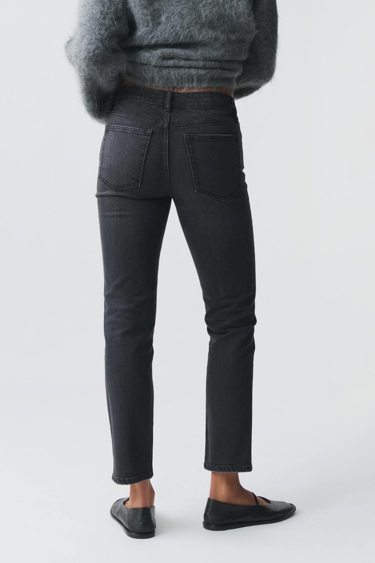 Slim straight jeans - Bleu foncé