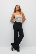 Knitted trousers - Noir
