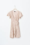 Wrap dress - Blanc