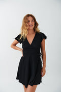 Wrap dress - Noir