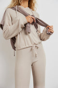 Stina rib trousers - Beige