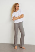 Stina rib trousers - Beige