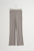 Stina rib trousers - Soft nougat