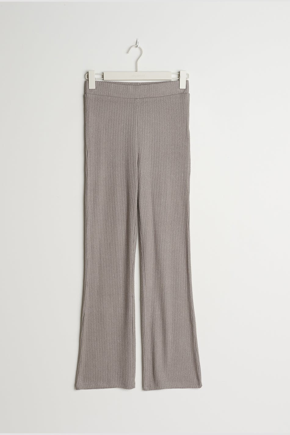 Stina rib trousers - Soft nougat