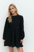 Open back dress - Noir