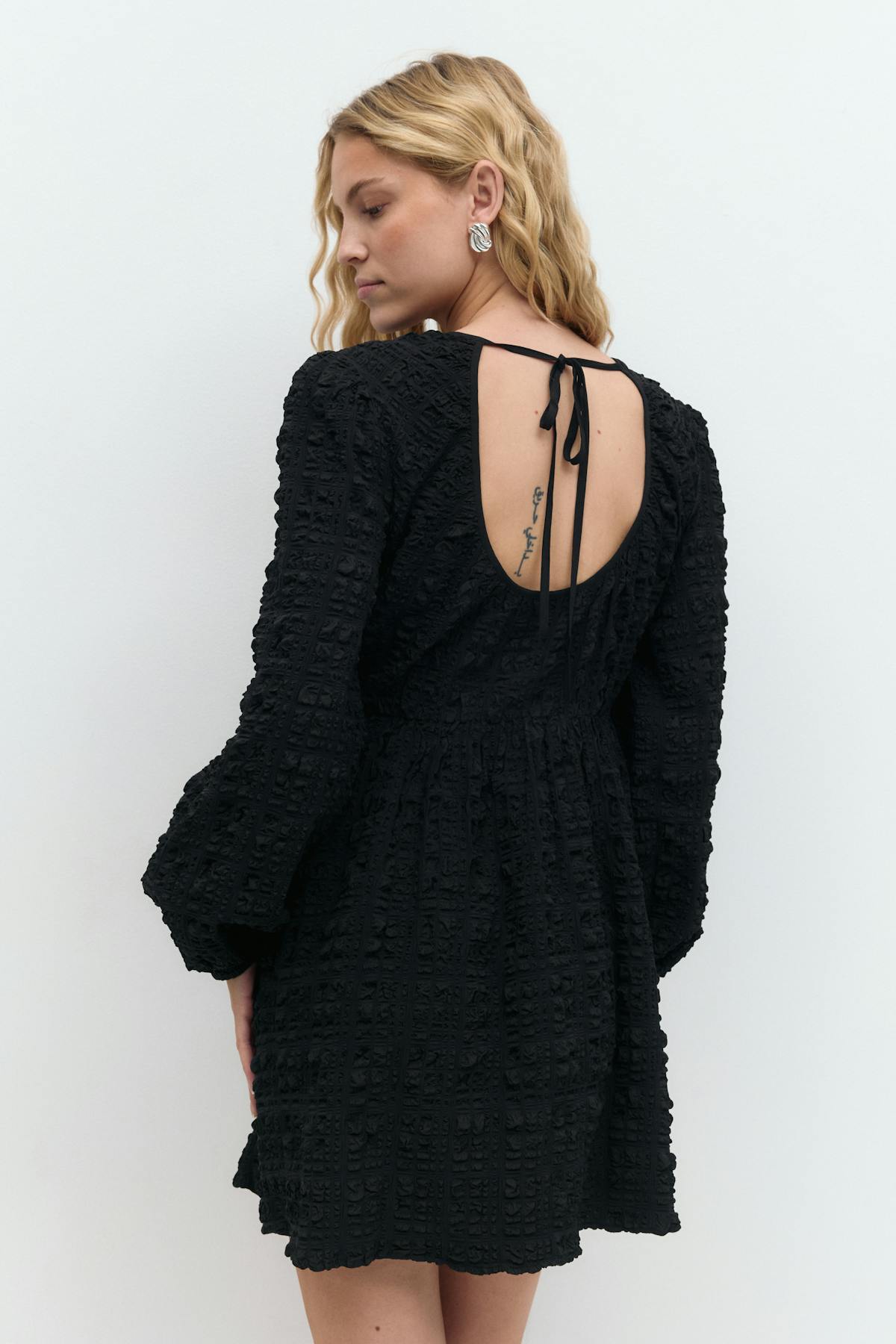 Open back dress - Pink nectar