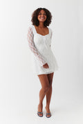 Lace dress - Blanc cassé