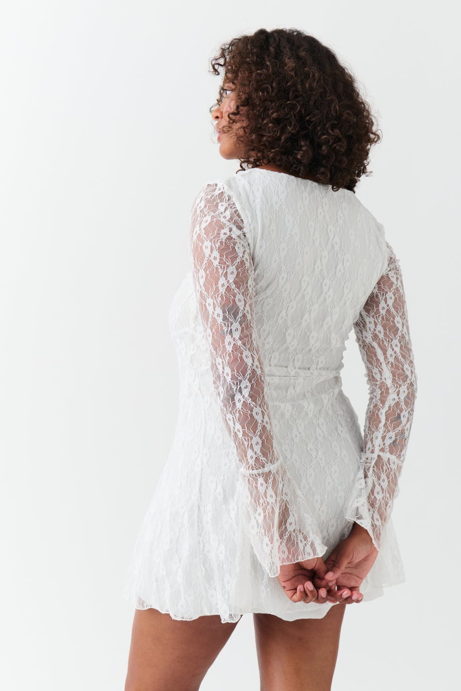 Lace dress - Blanc cassé